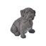 InDecor Keramični bulldog rjava, 28 x 21 x 28 cm