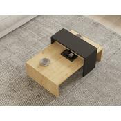 Konferenčný stolík Glow Anthracite and Sapphire Oak