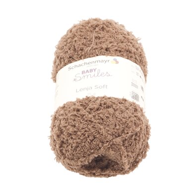 Preja LENJA SOFT rjava, 25 g / 85 m