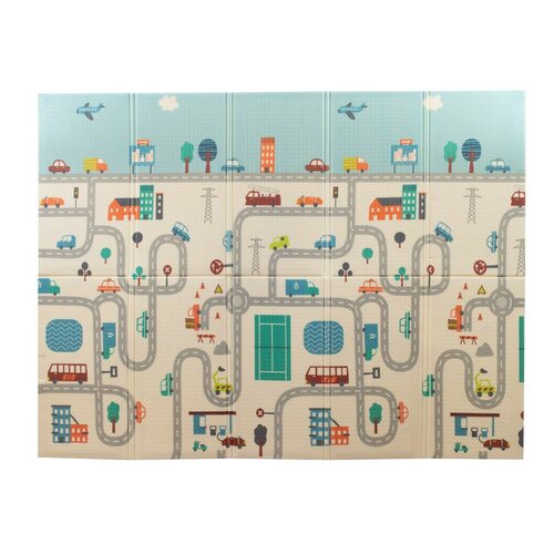 PlayTo Covor de joacă multifuncțional City , 200 x150 cm