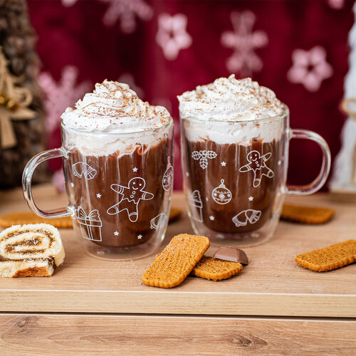 Pahare termo 4Home Winter Hot&Cool 400 ml, 2 buc.