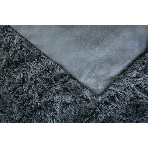 Jerry Fabrics Плед з довгим ворсом Riccia темно-сірий, 230 x 200 см