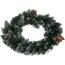 Coroniță de CrăciunSnowy verde, diametru 40cm