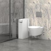Badezimmerschrank Paper White