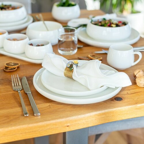 Mäser Servierset mit Schalen und Untersetzer, 4-teilig TAYA