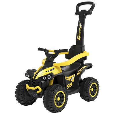 Baby Mix Mega balansoar pentru copii cu bară deghidare , galben