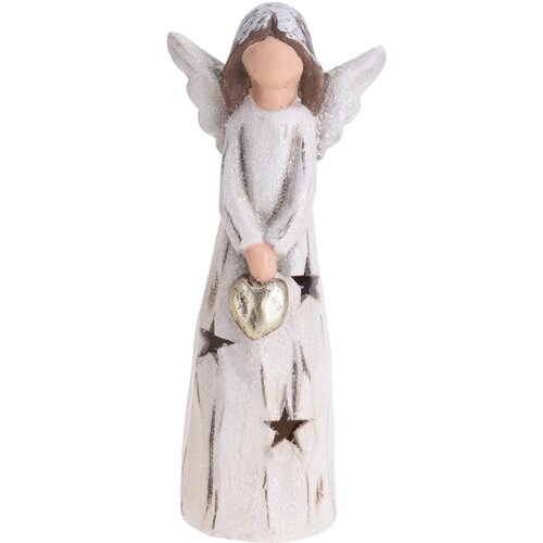 Vánoční LED anděl Christmas guardian, 24 cm