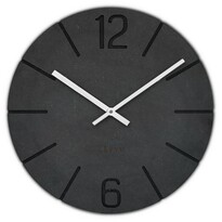 LAVVU Чорний годинник Natur, діаметр 34 см
