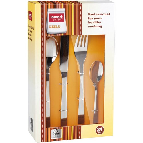Lamart LT5002 24-teiliges Besteckset LEILA