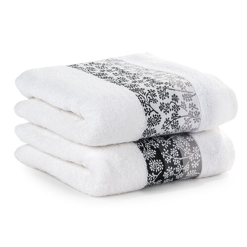 4Home ručník Kamelie bílá, 50 x 90 cm, sada 2 ks