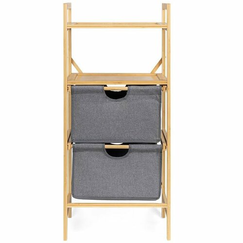 Raft de baie WABISABI TOWER BOX, din bambus