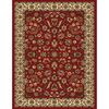 Одиничний килим Samira 12002 червоний, 60 х 110 см
