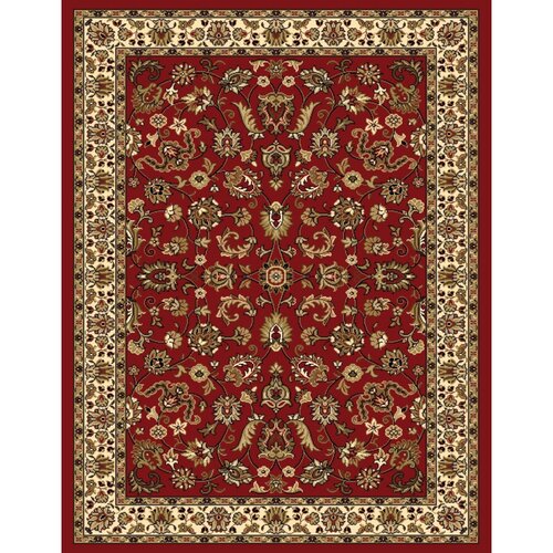 Одиничний килим Samira 12002 червоний, 60 х 110 см