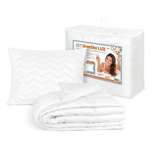 Комплект Bellatex «Камілка LUX»: ковдра таподушка, 140 × 200 см, 70 × 90 см