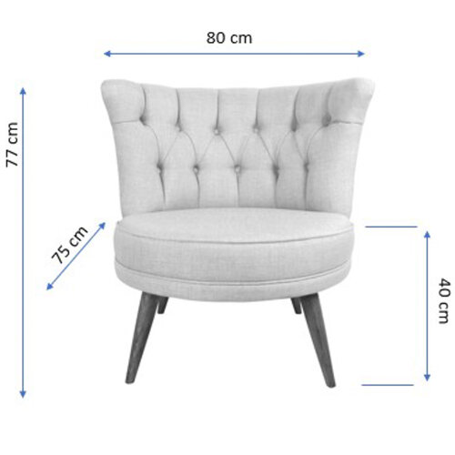 Sessel Richland Grey