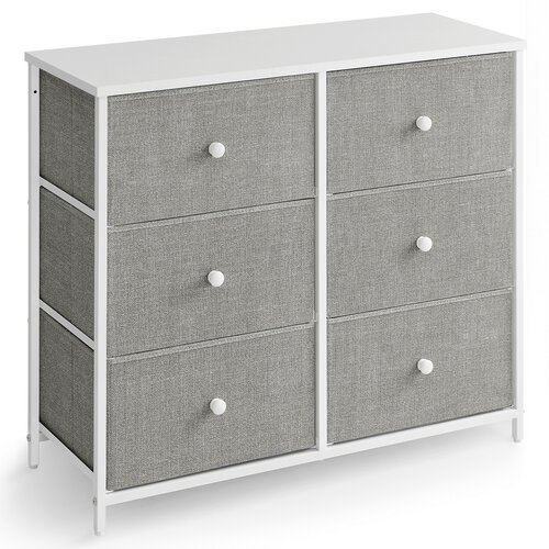 Comoda E1032 GREY, 80 cm