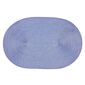 Suport farfurie Deco, oval, violet deschis, 30 x 45 cm, set 4 buc.