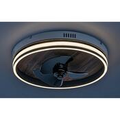 Plafonieră cu ventilator Rabalux 71016 Faustine, cu LED, negru