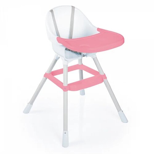 Dolu Jídelní židlička růžová, 90 x 70 x 60 cm
