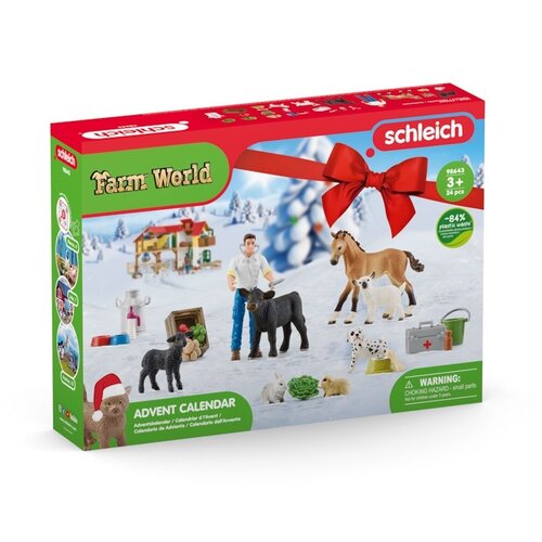 Schleich 98643 Adventni koledar Domače živali
