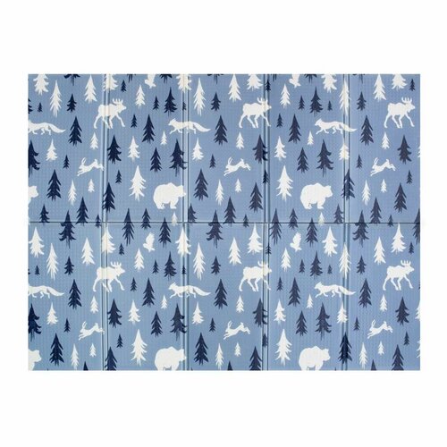 PlayTo Multifunktionale Spielmatte Les Vintage, 200 x 150 cm