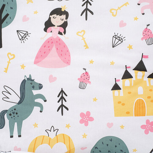 4Home Дитяча бавовняна постільна білизна Fairytale Dream, 140 x 200 см, 70 x 90 см