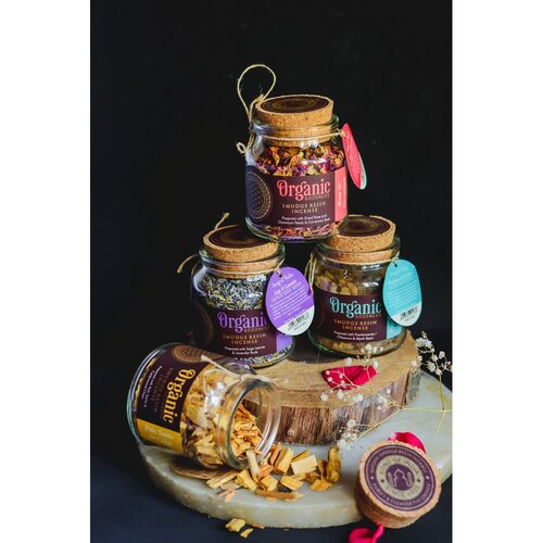 Органічне кадило Lemongrass & Spice, в баночці