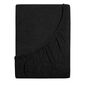 Cearșaf de pat 4Home de frotir Ideal negru , 200 x 200 cm