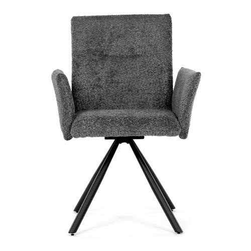 Set de scaune de sufragerie cu mecanism deîntoarcere DCH-W1117 GREY2, 2 buc.