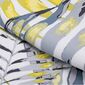 Restilo Draperie Blackout Palm Leaves galbenă, 140 x 245 cm