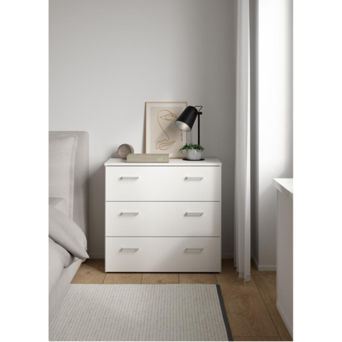 Komoda GARBO 3, bílá