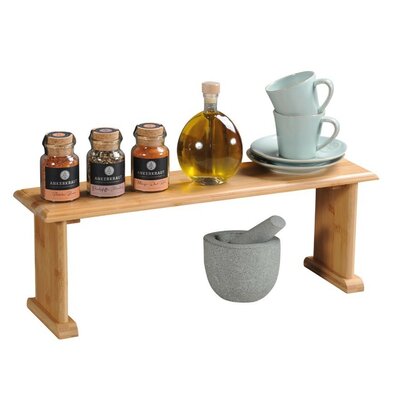Kesper 58803 Konyhai polc bambusz, 58 x 20,5 x 15 cm
