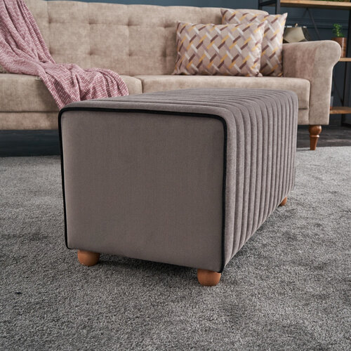 Taburet Mabel Pouf Mink