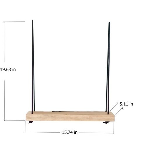 Polička Anem Walnut