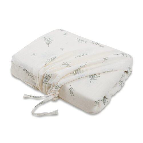 Matex Muslin posteljnina Olivka, 140 x 200 cm, 70 x 90 cm