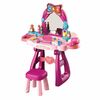 Baby Mix Dětský toaletní stolek s židličkou růžová, 57 x 29 x 69,5 cm