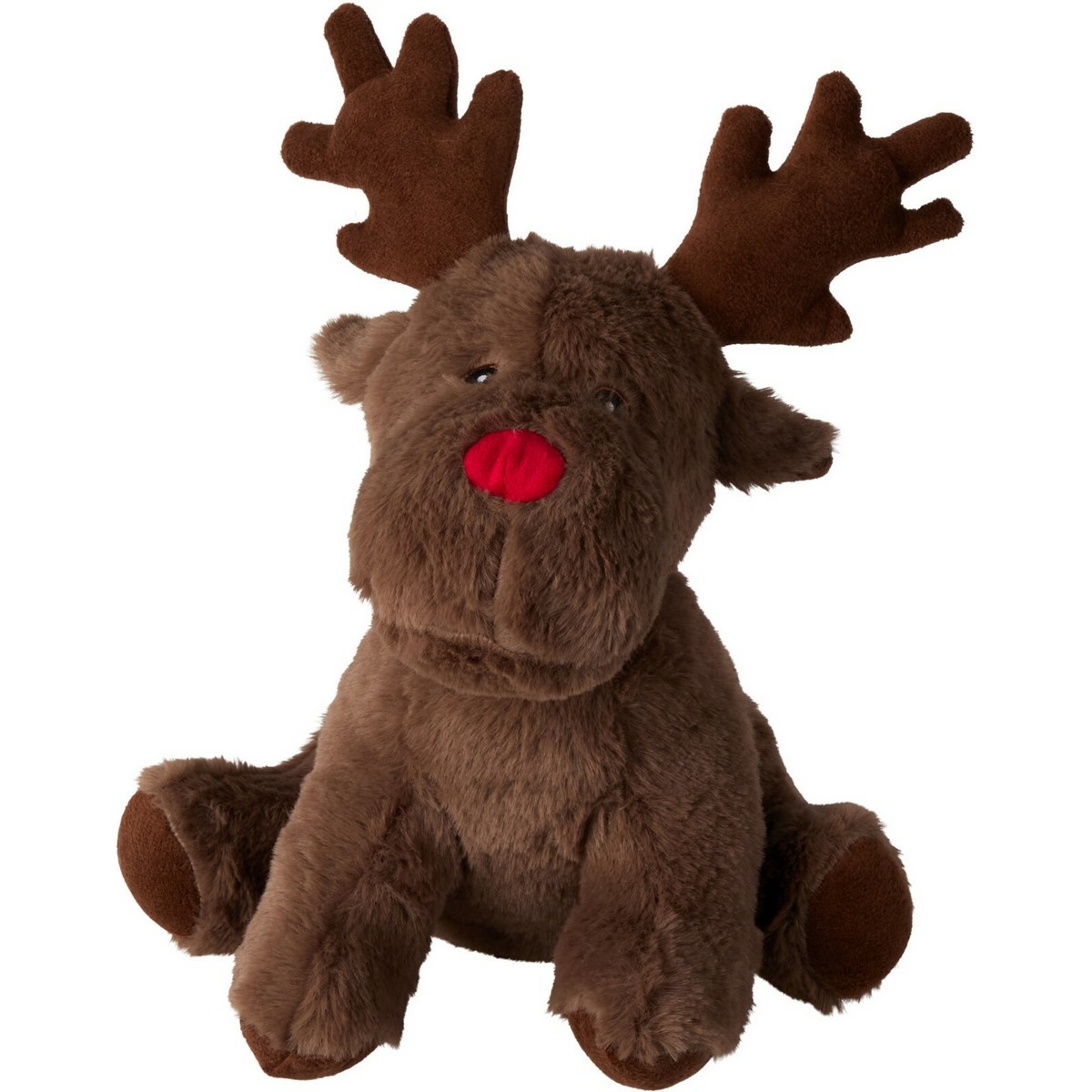 Ogranicznik drzwiowy Renifer brązowy, 26 cm