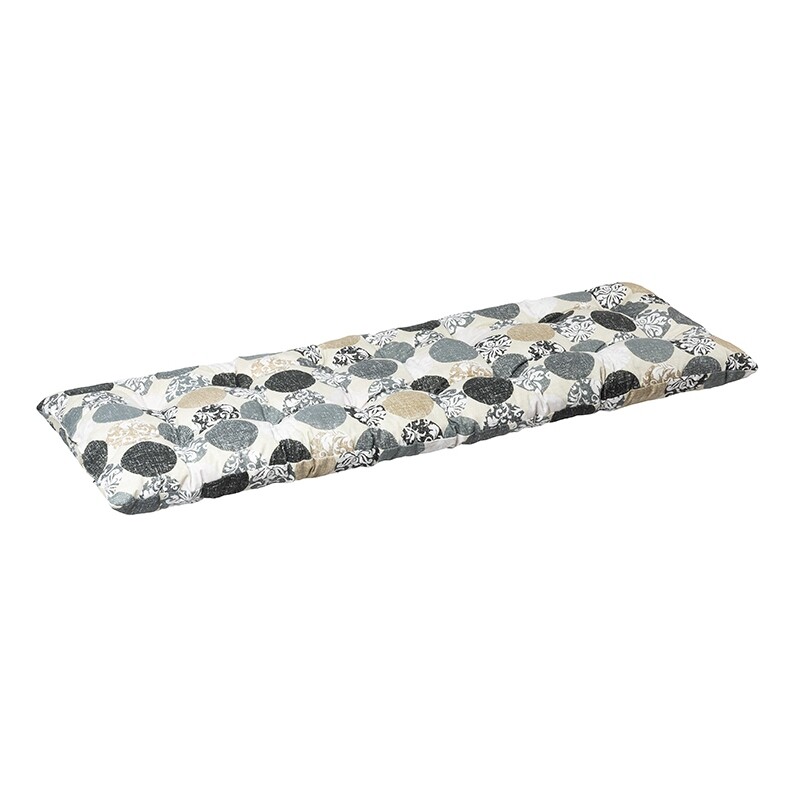 Bellatex Sedák na lavicu prešívaný Guľa, 40 x 150 cm