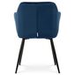 Krzesło do jadalni PIKA BLUE4, niebieskie