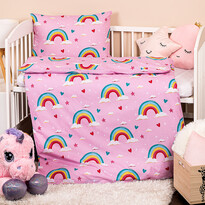 Lenjerie de pat pentru copii 4Home Rainbow,