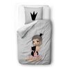 Butter Kings Satynowa pościel dziecięca do łóżeczk a Princess Baletka, 100 x 130 cm, 40 x 60 cm