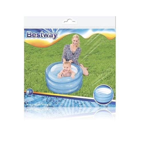 Bestway Nafukovací bazén modrý, priemer 70 cm ,výška 30 cm