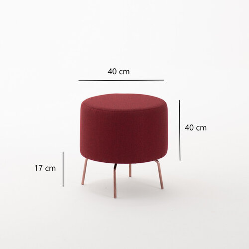 Scaun Octo Claret Red
