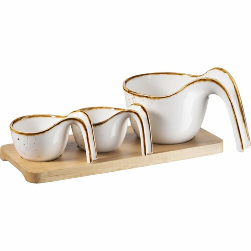 Mäser Set de 4 boluri gourmet cu tavă Pintar II