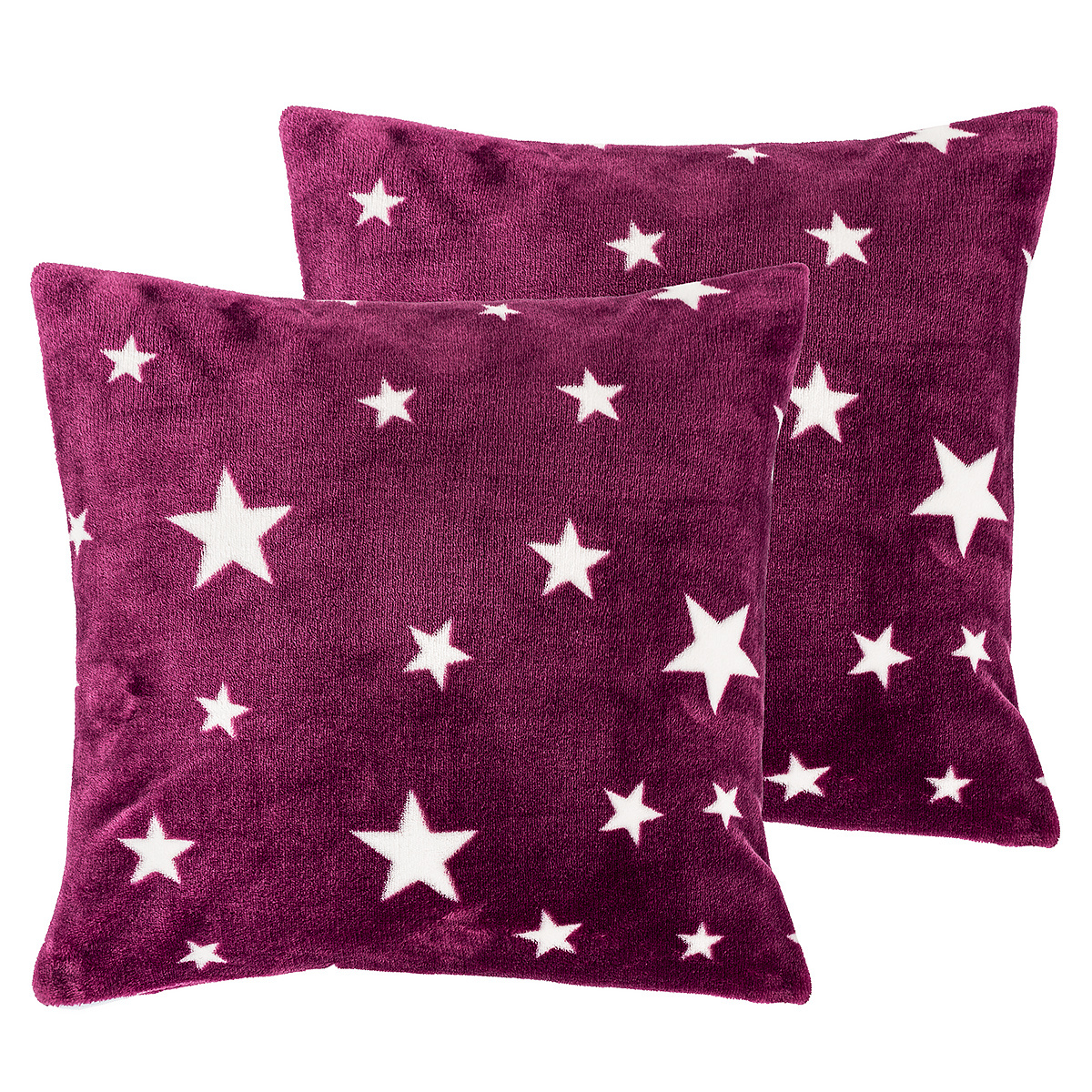 Față de pernă 4Home Stars violet, 40 x 40 cm, set 2 buc. 4Home