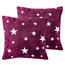 4Home Obliečka na vankúšik Stars violet, 40 x 40 cm, sada 2 ks