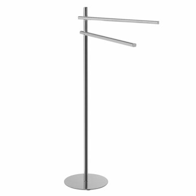 GEDY 143113 Circe állvány törölközőtartóval,kerek, krómozott