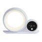 Rabalux 76109 dekoracyjna lampa stołowa Wakeway, z głośnikiem, RGB, zegarem i budzikiem