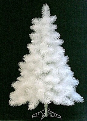 Vánoční stromeček borovice douglas 185 cm, bílá