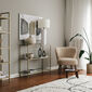 Metallregal D101, gold